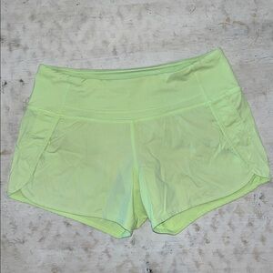 Lululemon Speed up Short neon yellow | size 4
